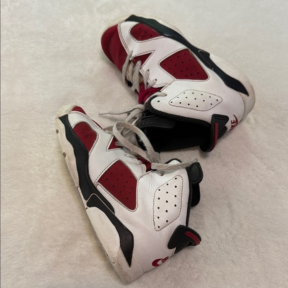Nike Other - Nike Air Jordan 6 Retro “Carmine” Youth Sneakers 13.5 Little Boy